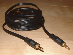 Stereo mini loopback cable with stereo jacks